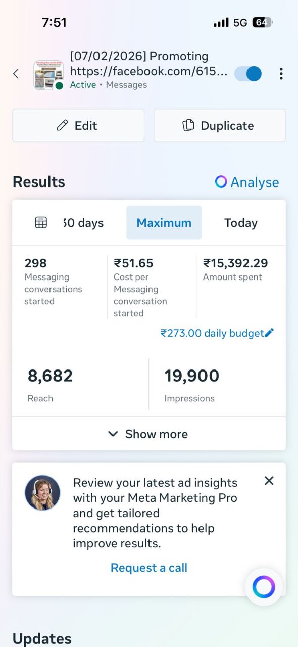 Client Result · Live